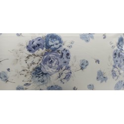 Parure lenzuola matrimoniale in Percalle di puro Cotone "BELLORA"