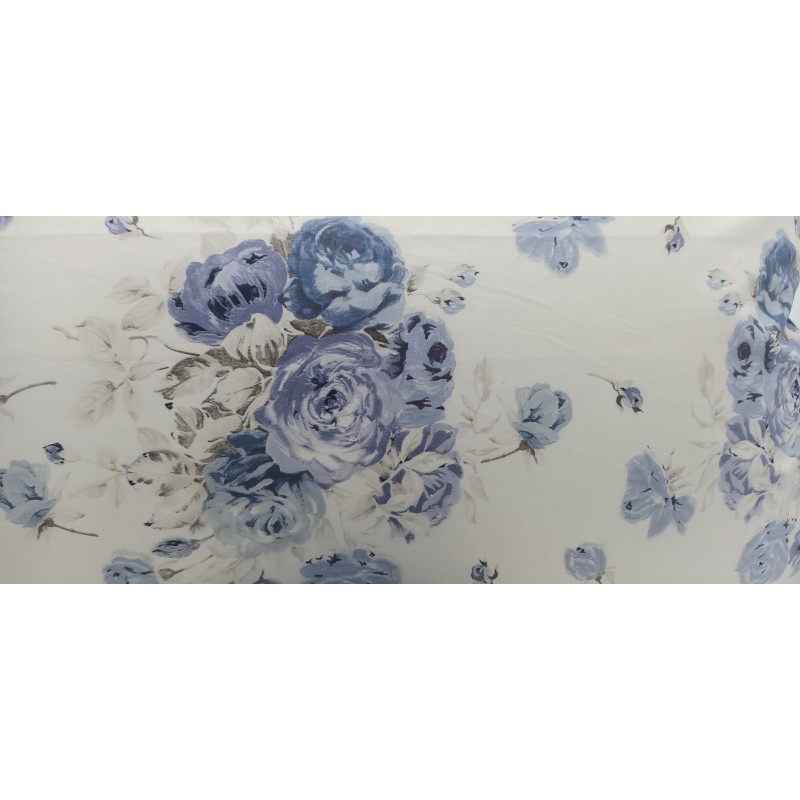 Parure lenzuola matrimoniale in Percalle di puro Cotone "BELLORA"