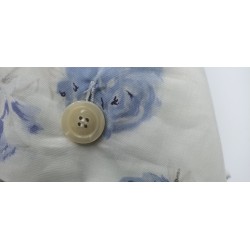 Parure lenzuola matrimoniale in Percalle di puro Cotone "BELLORA"