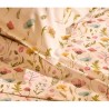 Completo Lenzuola Copriletto in Finissimo Percalle di Puro Cotone.  Jane  - Biancoperla