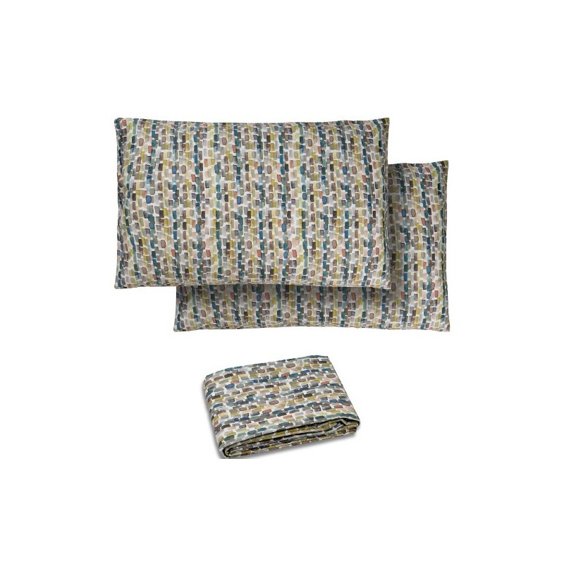 DEA LUXURY - PARURE COPRIPIUMINO IN FINISSIMO SATIN DI PURO COTONE PRALINE VAR. COL.14 DEA LUXURY - PARURE COPRIPIUMINO IN FINISSIMO SATIN DI PURO COTONE PRALINE VAR. COL.14