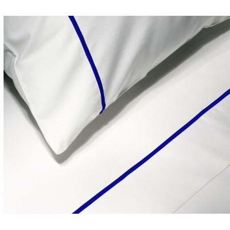 MICOL - COMPLETO LENZUOLA MATRIMONIALE IN PERCALLE DI PURO COTONE