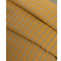 SISU - AMBER - PARURE COPRIPIUMINO TINTO IN FILO PIAZZA E MEZZO