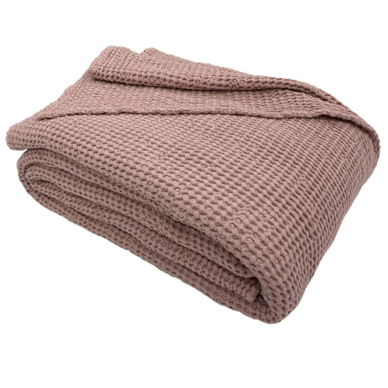 BIANCA COTTON SOFT - ANTONY - COPRILETTO MATRIMONIALE  NIDO D'APE IN PURO COTONE