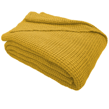 BIANCA COTTON SOFT - ANTONY - COPRILETTO MATRIMONIALE NIDO D'APE IN PURO COTONE