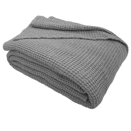 BIANCA - ANTONY - COPRILETTO MATRIMONIALE  NIDO D'APE IN PURO  COTONE