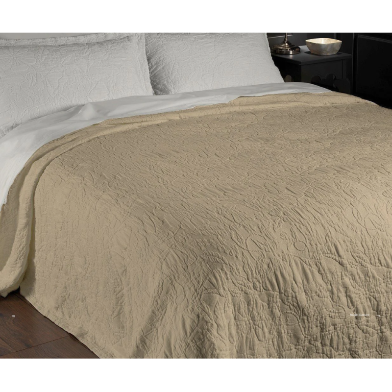 BIANCA COTTON SOFT -  TRIP TREE COPRILETTO MATRIMONIALE IN PURO COTONE