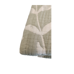 BIANCO PERLA - SAMIRA COPRILETTO MATRIMONIALE IN PURO COTONE