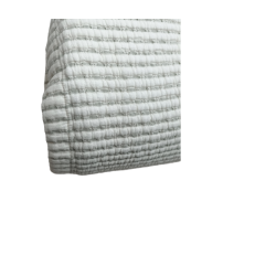 BIANCO PERLA - LYSIA COPRILETTO MATRIMONIALE IN PURO COTONE