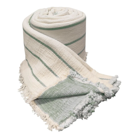 DEA  LUXURY - DARYLIN GOFFRATO COPRILETTO MATRIMONIALE IN PURO COTONE